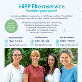 HiPP 3 Lait de suite Bio (4 x 600g) - après 10 mois, avec Oméga-3 (DHA, ALA), Calcium, Vitamine D, de la meilleure qualité biologique