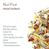 Mélange de fruits et tisanes bio - Tisane 100% naturelle au goût intense de fruits rouges - Thé aux fruits Thé aux fruits bio Thé aux fruits en vrac Thé aux fruits en vrac Thé aux fruits d'hiver