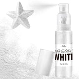 Spray de Paillettes Comestibles - 22G Paillettes Comestibles, Poudre de Paillettes Comestible pour Boissons, Décorations de Gâteaux, Macarons - Poudre de Paillettes Colorantes Alimentaires, Paillettes Comestibles pour Cocktails, Muffins (Rose)