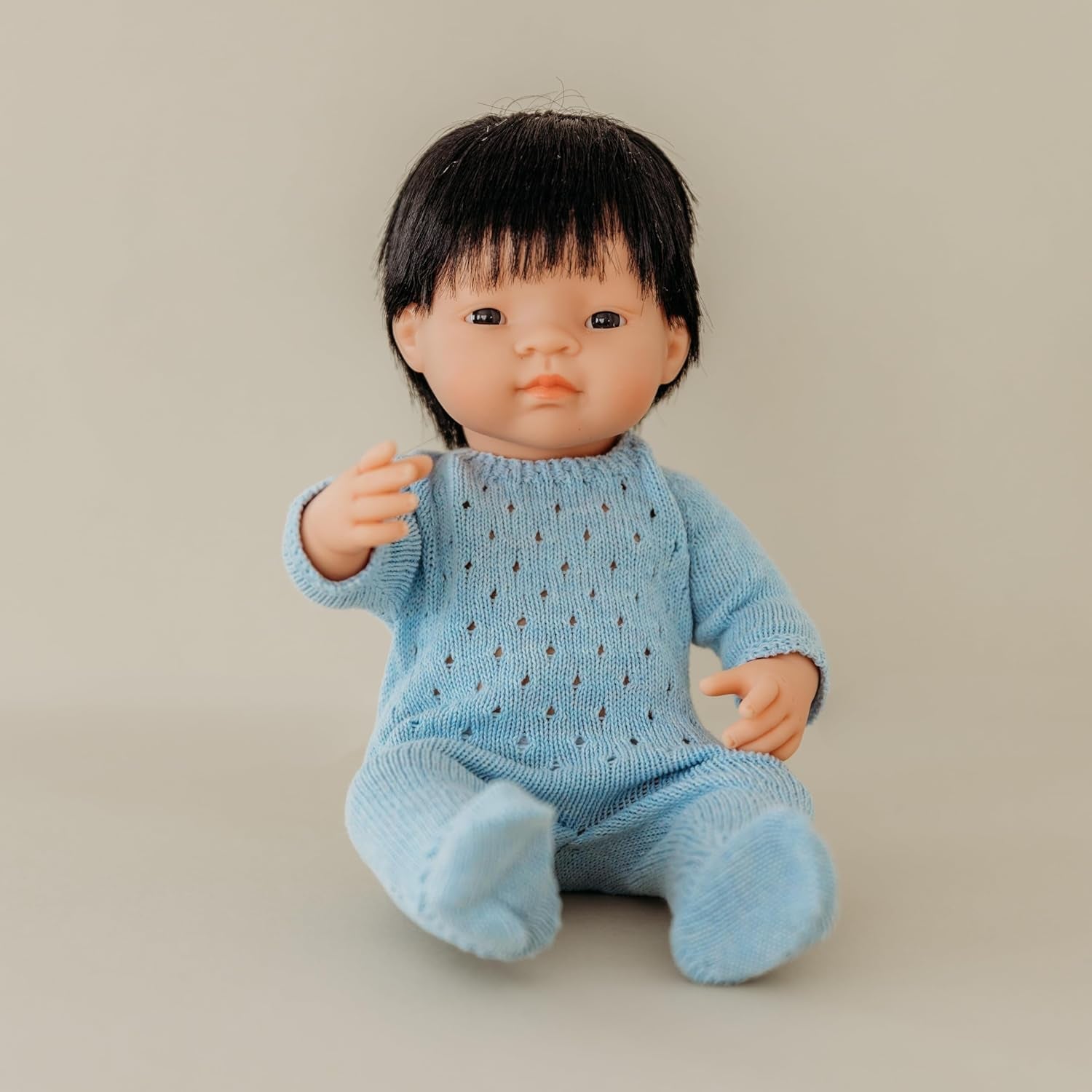 Miniland Baby Doll Garçon Asiatique 38cm-31055