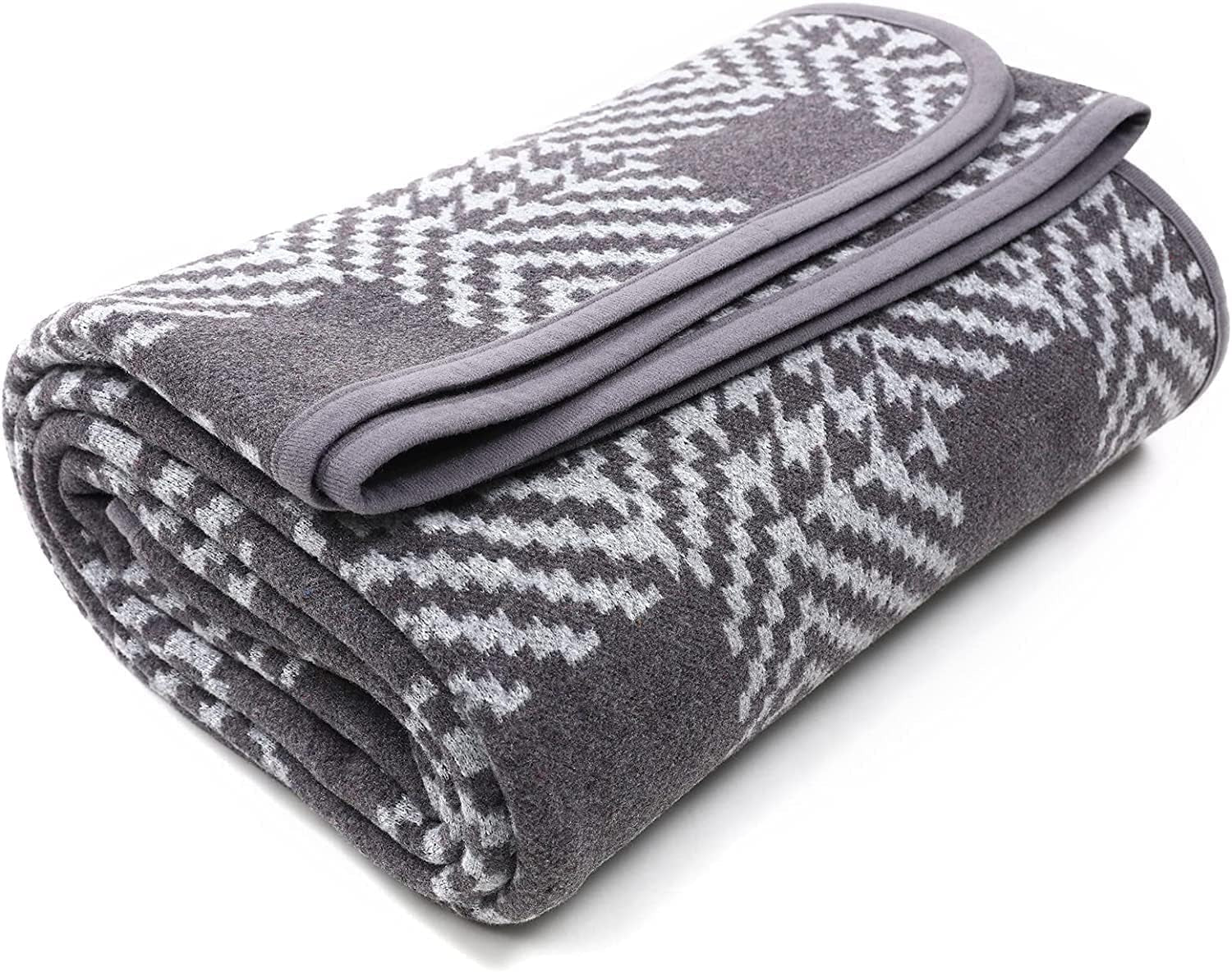 ACUSHLA 200.7X160 Cm, 1.7 Kg, Ãœberwurfdecke, Wolldecke, Warme Reisedecke, Strickdecke, Dekorativer Ãœberwurf, Decken Für Sofa, Stuhl, Couch, Bett, Wohnzimmer, Camping, Alle Jahreszeiten Geeignet Ww203