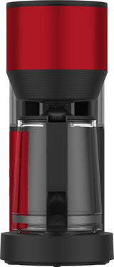 Machine à expresso numérique avec filtre GRUNDIG KM8440, rouge, 1000 W, 1,25 litres