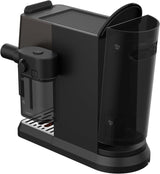 Machine à expresso porte-filtre GRUNDIG KSM 5330 avec réservoir à lait intégré, puissance 1628 W, pression de pompe 15 bar, double buse, écran tactile couleur, BrewSense, CreamyPro, acier inoxydable foncé/noir