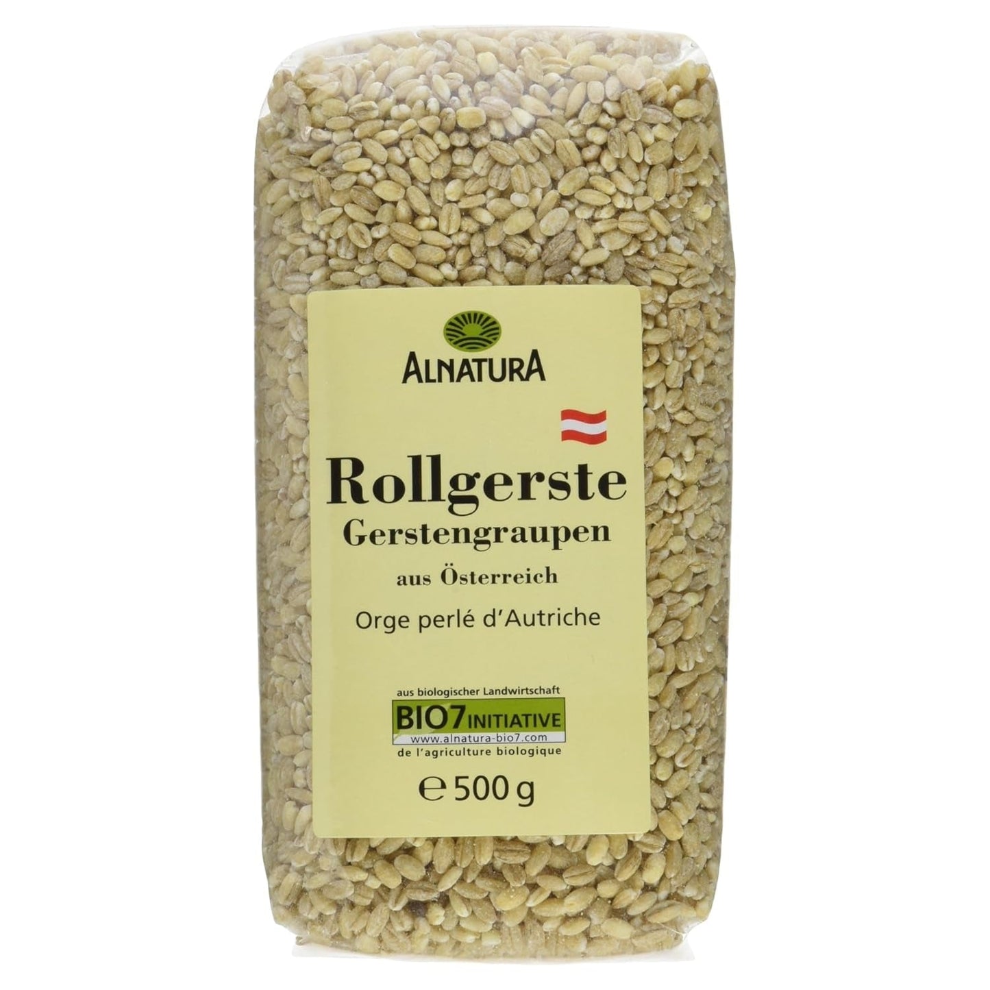 Orge perlé biologique, orge perlé, 500g