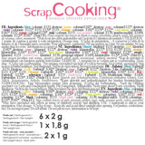 Scrapcooking - Lot de 9 colorants alimentaires en poudre - Bleu, Jaune, Rose, Violet, Orange, Vert anis, Rouge, Rose poudré, Noir - Colorant en poudre comestible pour gâteaux, muffins, macarons - 4270