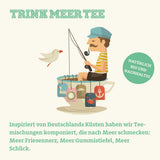 Boire plus de thé FRISCHER FRIESE - Tisane bio | Mélange de menthe | Thé à la menthe biologique | Thé en vrac dans une boîte à thé | Cadeau I 50 G