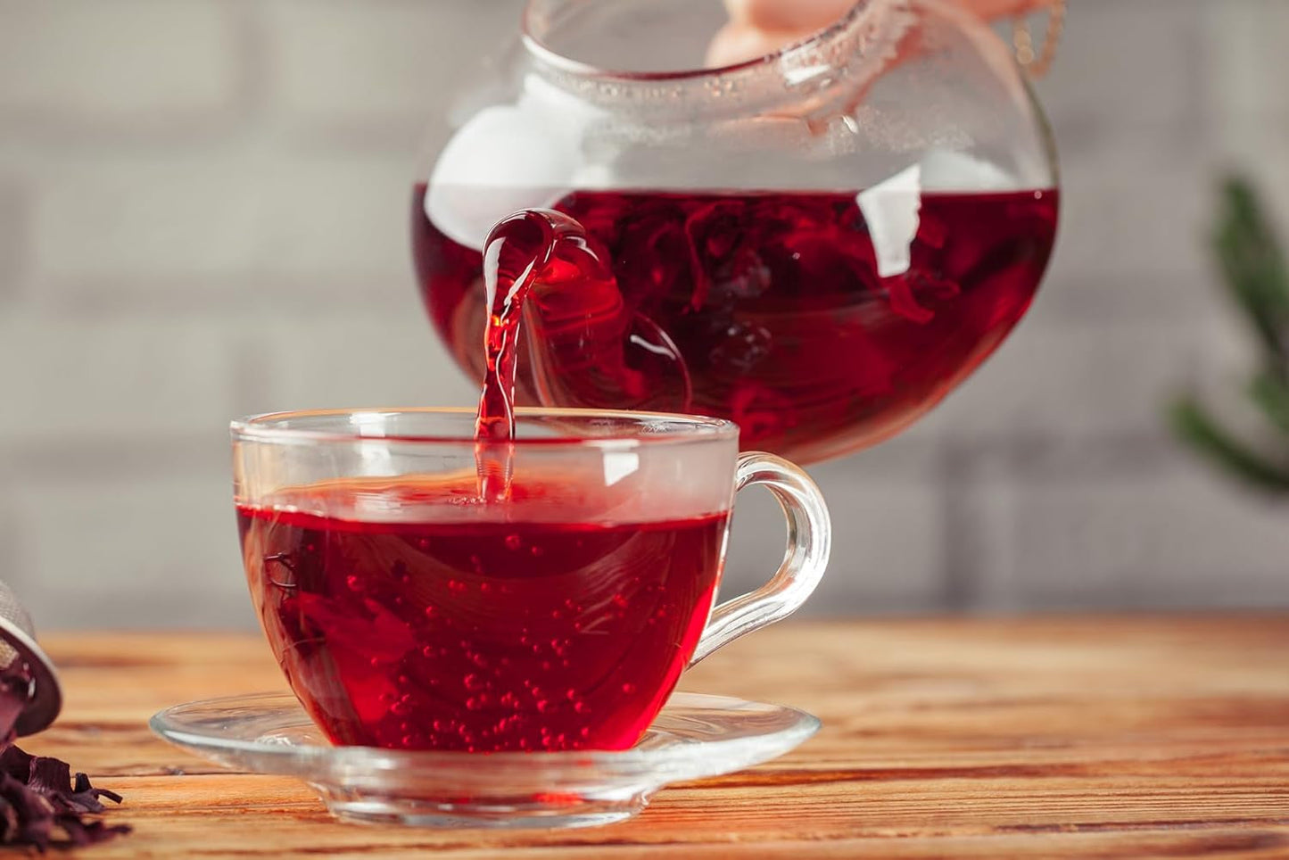 Babcia Jagoda - Thé aux fruits "Fruchtige Verführung" - 20 sachets de thé - Avec hibiscus, pomme, aronia, mûre, églantier, écorce d'orange - Goût de fruit intense, sans caféine, végétalien, naturel, Cay - 40G
