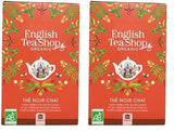 ETS - Thé Noir Chai, Naturland BIO, 20 Sachets de Thé (Pack de 2)