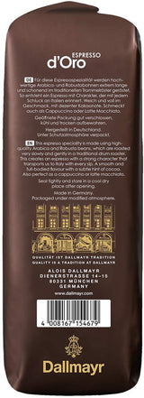 Espresso d'Oro 1 000g Ganze Bohne