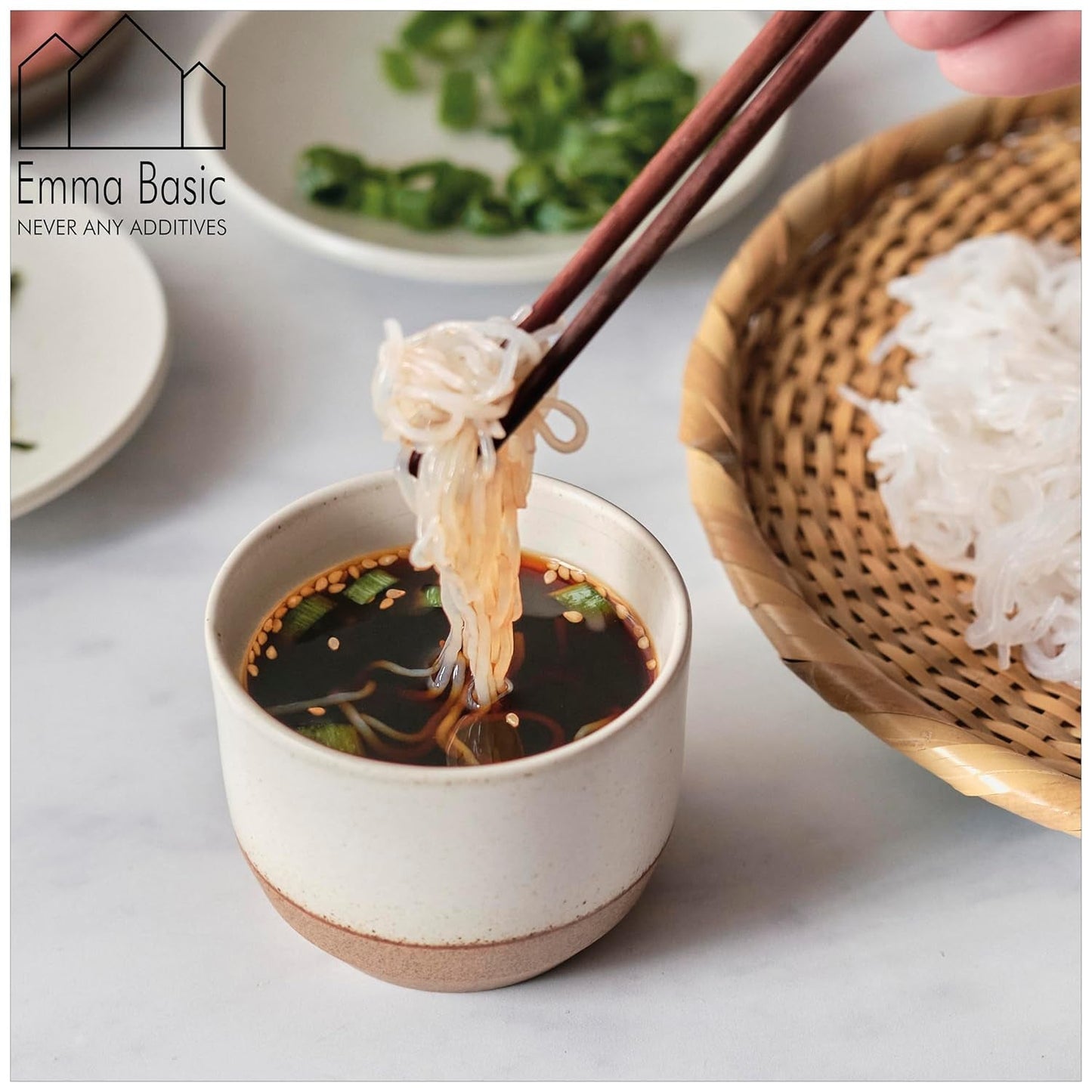 Nouilles shirataki konjac du Japon, 6 x 170 g | Régime céto | Zéro glucides | Sans gluten Faible en calories