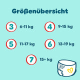 Pampers Premium Protection Pants Größe 6, 78 Windeln, 13kg-19kg, Mit 360° Fitform, 2x breiteren Bundchen als vorher für Komfort & Schutz + 10 Stück Pampers Aqua Baby-Weuchttücher enthalten