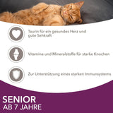 IAMS Delights Nourriture humide pour chats seniors - Multipack au poulet et poisson en sauce, nourriture humide de haute qualité pour chats de plus de 7 ans, 12 x 85 g