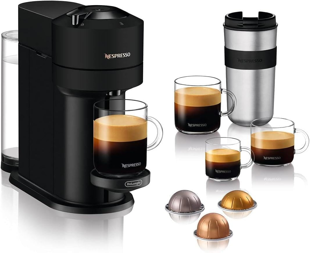 Machine à café Nespresso De'Longhi Vertuo Next, ENV120.BM, noir mat
