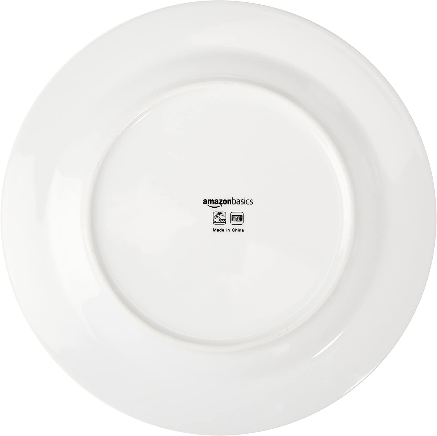 Amazon Basics Cafe Service de table 16 pièces à bord noir pour 4 personnes