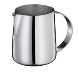 Cilio DELIZIA Dent et tasse de lait | Service à café | Tasse et récipient à lait en acier inoxydable | Empilable | Avec cuillère | Portions 250 ml de lait et 220 g de sucre