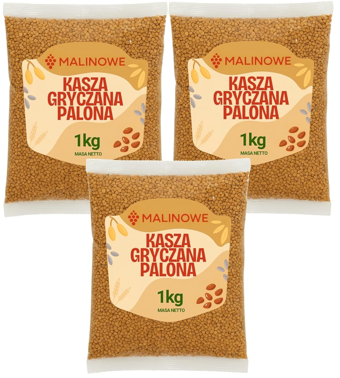 HRIȘCĂ PRĂJITĂ PERFECT NATURAL PREMIUM 3x1kg