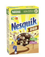 NESTLE Nesquik Duo, céréales au chocolat noir et blanc avec farine complète, paquet de 7 x 325 grammes de céréales Naty Shop