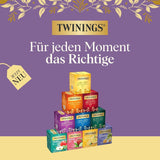 Twinings GLOW Thé vert à l'aloe vera et à l'ortie avec biotine - Mélange de tisanes pour soins naturels de la peau et des cheveux, paquet de 12 (10 sachets chacun)