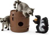 Schleich 42532 Fun autour de la noix , Dès 3 ans, WILD LIFE - Coffret de jeu, 6 pièces Figurines Naty Shop Ffp