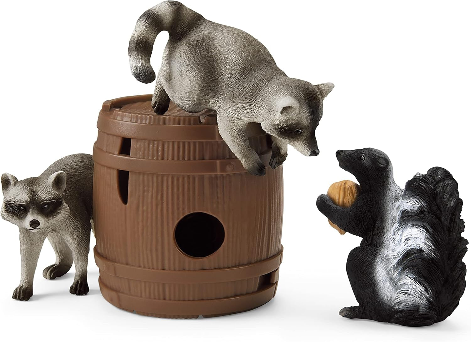 Schleich 42532 Fun autour de la noix , Dès 3 ans, WILD LIFE - Coffret de jeu, 6 pièces Figurines Naty Shop Ffp