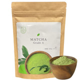 Bohyang Garden Matcha Powder 100g – Thé vert haut de gamme de Corée du Sud | Finement moulu et riche en tradition | Pour les lattés, les smoothies, les pâtisseries et les rituels de soins personnels | Poudre de Matcha en sachet refermable