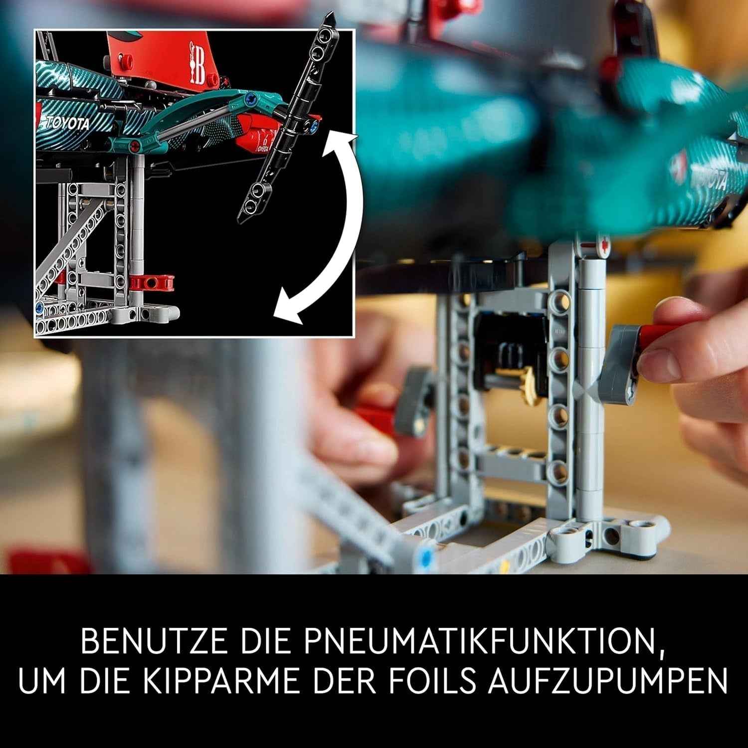 LEGO Technic Emirates Team New Zealand AC75 Racing Yacht Kit de construction de voilier pour adulte Cadeau pour homme et femme Activité créative et relaxante 42174 Ensembles de construction Besuche den LEGO-Store