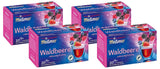 Baies de Messmer | 20 sachets de thé | Végétalien | Sans gluten | Sans lactose (paquet de 4)