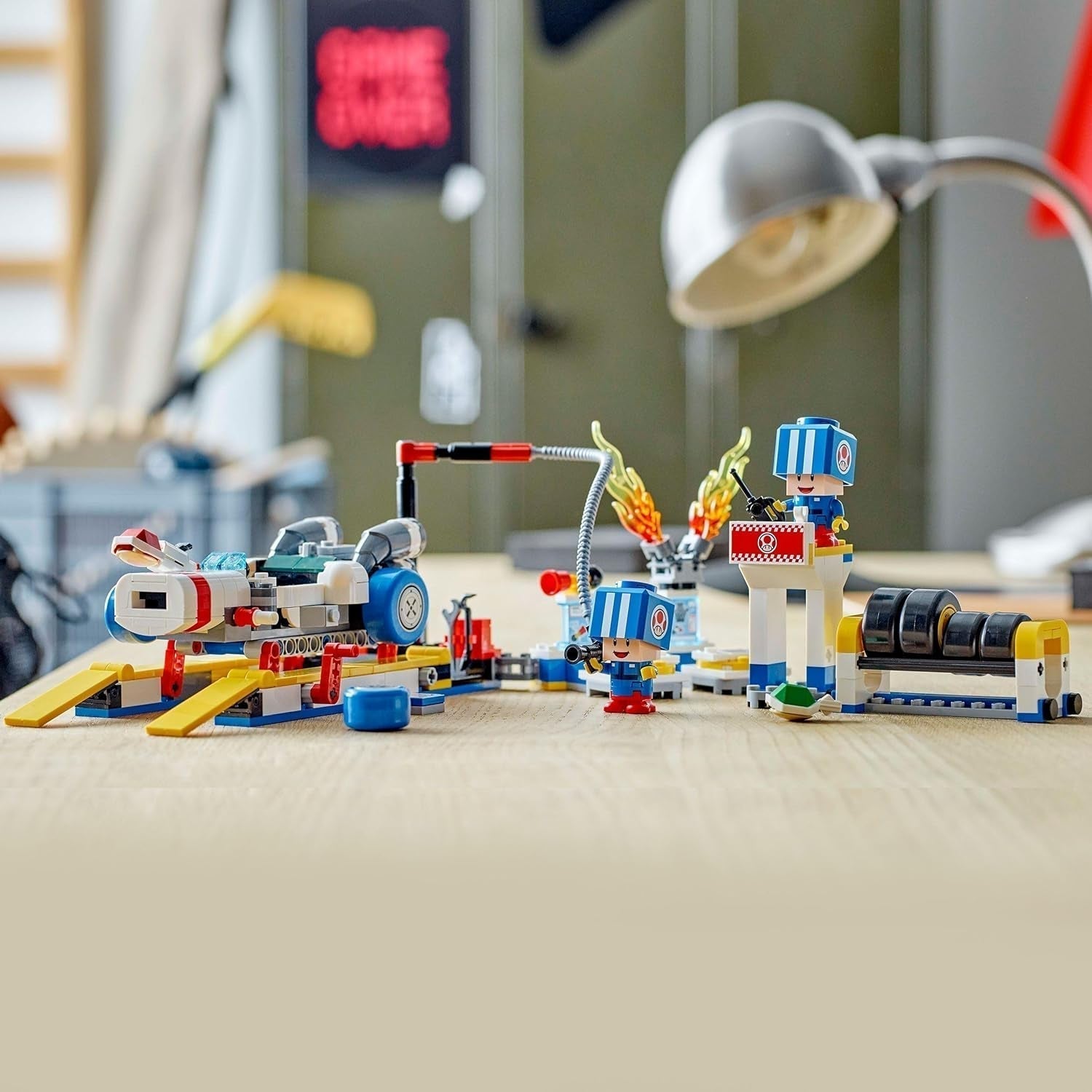 LEGO Super Mario : Mario Kart - Toad's Workshop, personnage Nintendo, jouet personnalisable, coffret d'aventure, cadeau pour garçons, filles et joueurs à partir de 8 ans 72035 Jeux de construction Besuche den LEGO-Store
