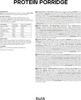 Gruau protéiné complet, en vrac, flocons d'avoine riches en protéines, lactosérum, riche en fibres, bouillie protéinée, sans saveur, 1 kg