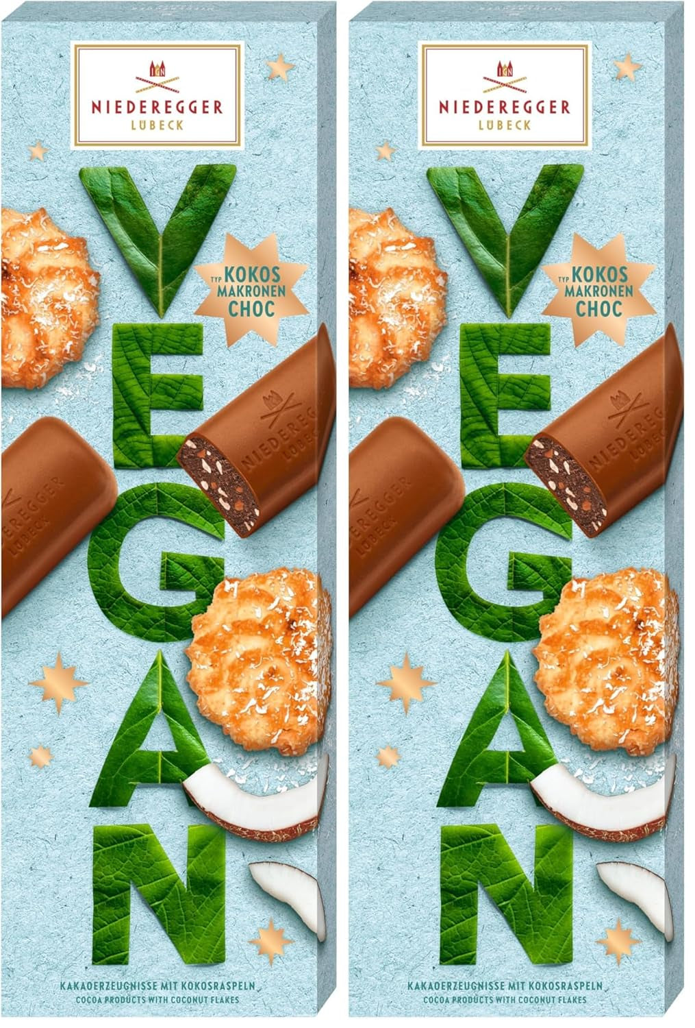 Niederegger Macarons Choc Coco VEGAN 100g