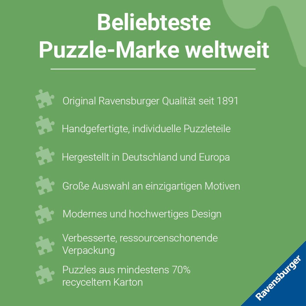 Ravensburger Puzzle 1000 pièces 12000460 Challenge Pokémon - Les 150 Pokémon de la première génération comme puzzle stimulant pour adultes et enfants à partir de 14 ans Puzzle Naty Shop