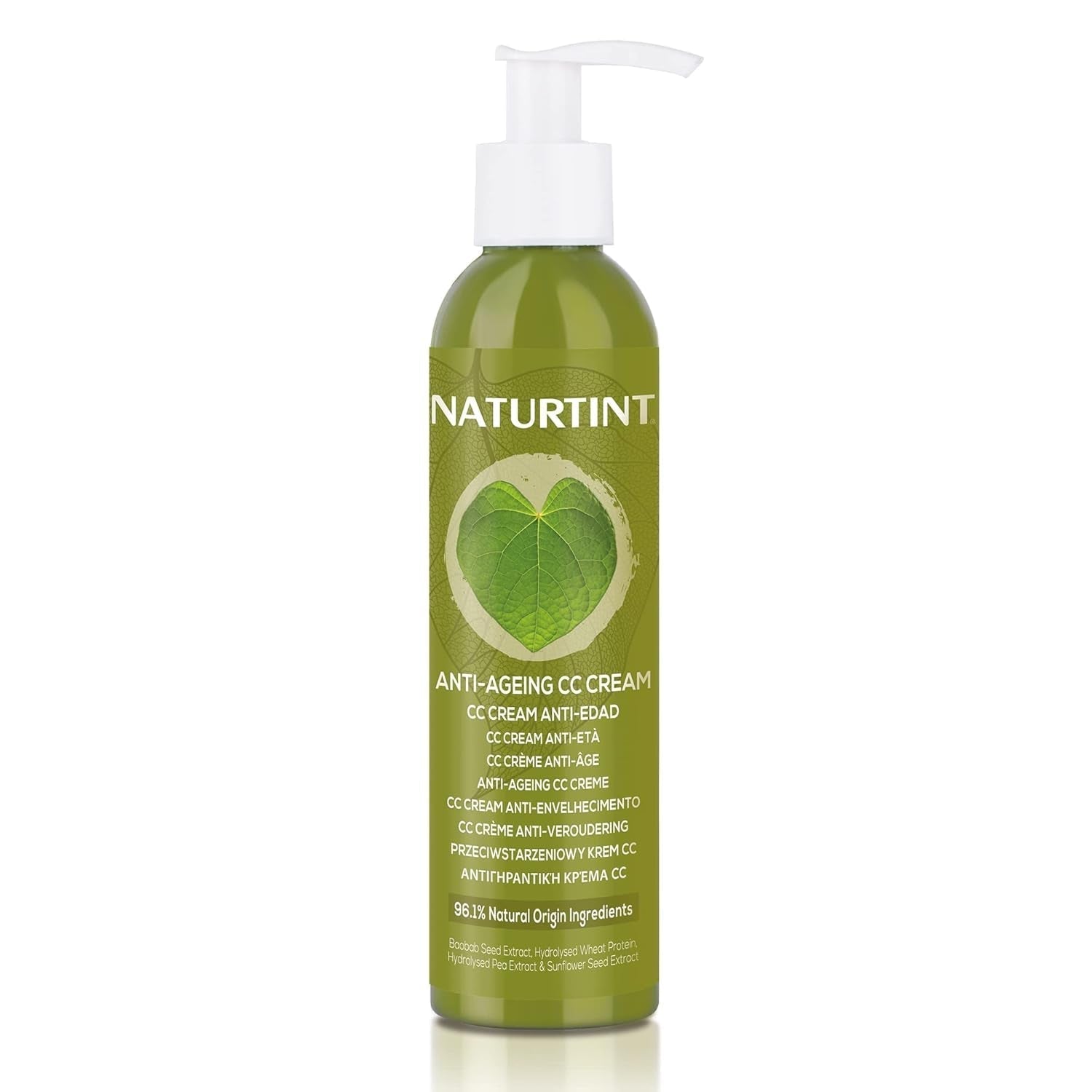 Crème CC teinte naturelle. Masque capillaire sans rinçage. Pour cheveux secs et abîmés. Répare et hydrate. 96% d'ingrédients naturels. 200 ml Naty Shop Masque Capillaire 200 Ml (1 paquet)