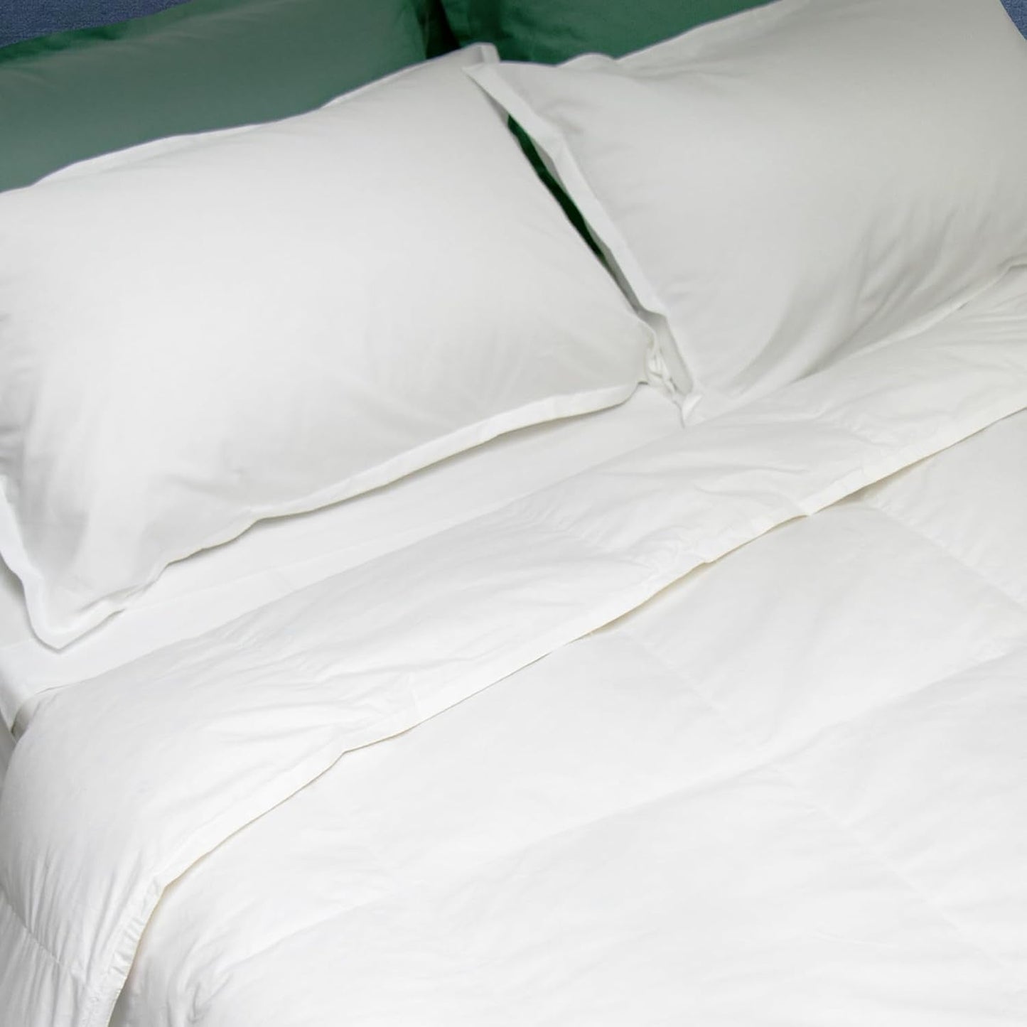 Nottetempo, couette en duvet d'oie, lit simple, 205 X 155 X 2 Cm, Bianco Couettes et couettes Naty Shop