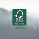 Par Amazon Rouleau de cuisine, 3 épaisseurs, 16 rouleaux (4 rouleaux, lot de 4), 64 feuilles par rouleau, certifié Fsc