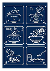 Pâtes Barilla Piccolini Mini Penne Rigate, 500g