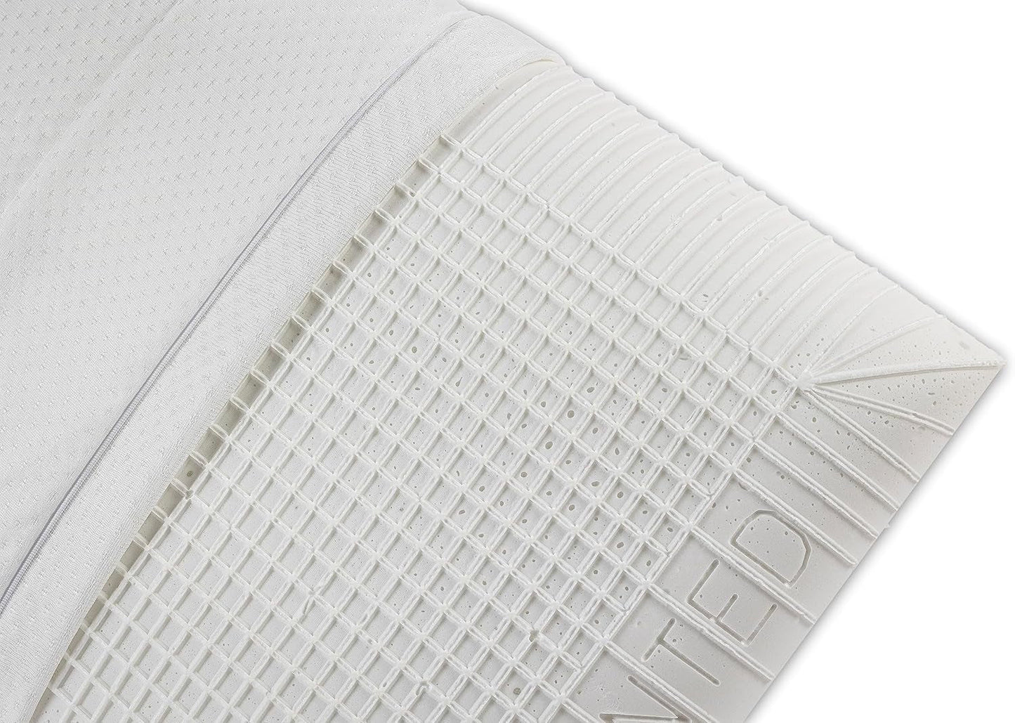 V.I.P. Oreiller Very Important Oreiller à mémoire de forme, blanc, 50 X 80 Oreillers standards Naty Shop