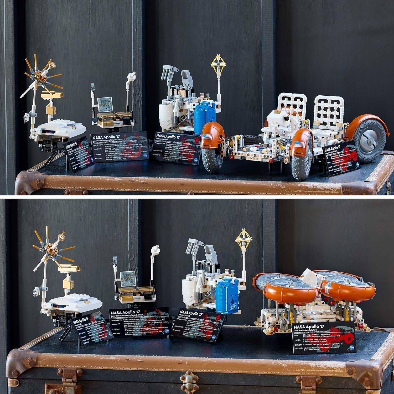 LEGO Technic NASA Apollo Lunar Roving Vehicle (LRV), modèle de Rover lunaire pour adultes, objet de collection spatial pour les amateurs de sciences, jouet de construction, modèle de véhicule spatial 42182 Ensembles de construction Besuche den LEGO-Store
