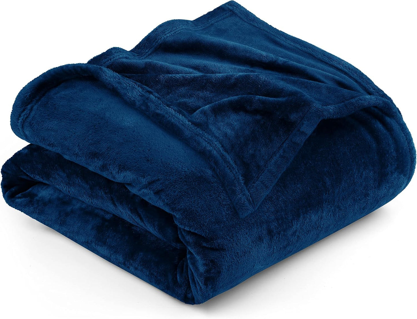 Utopia Bedding Couverture polaire douillette [228 x 228 cm, gris] Couverture douce, légère, chaude et moelleuse Couverture confortable et respirante pour lit, canapé, lits et couvertures Besuche den Utopia Bedding-Store Navy 228 x 193 cm