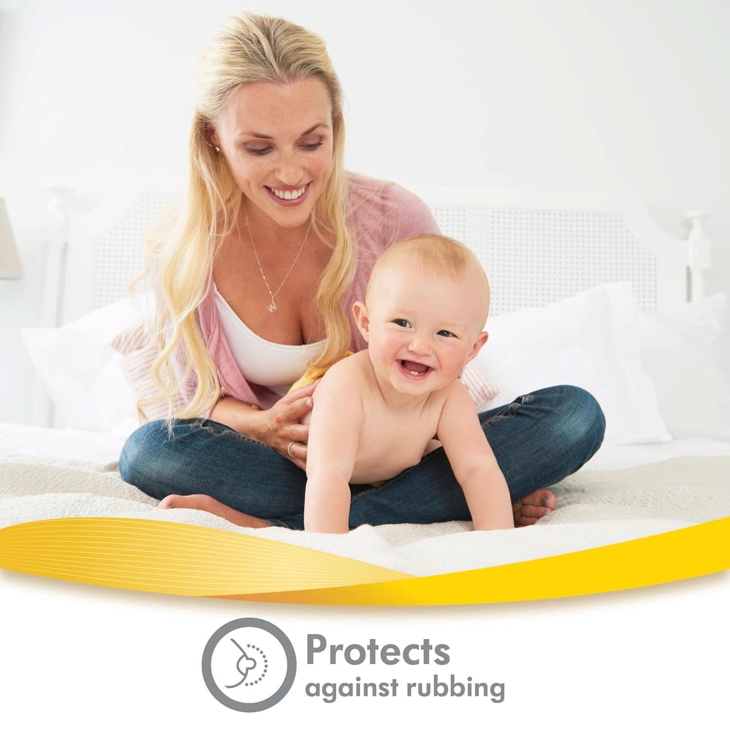 Medela Hydrogel Pads - soulagement et refroidissement immédiats des mamelons douloureux - réutilisables - paquet de 4 serviettes stériles, emballées individuellement Accessoires Alimentation et Allaitement Bebe Naty Shop