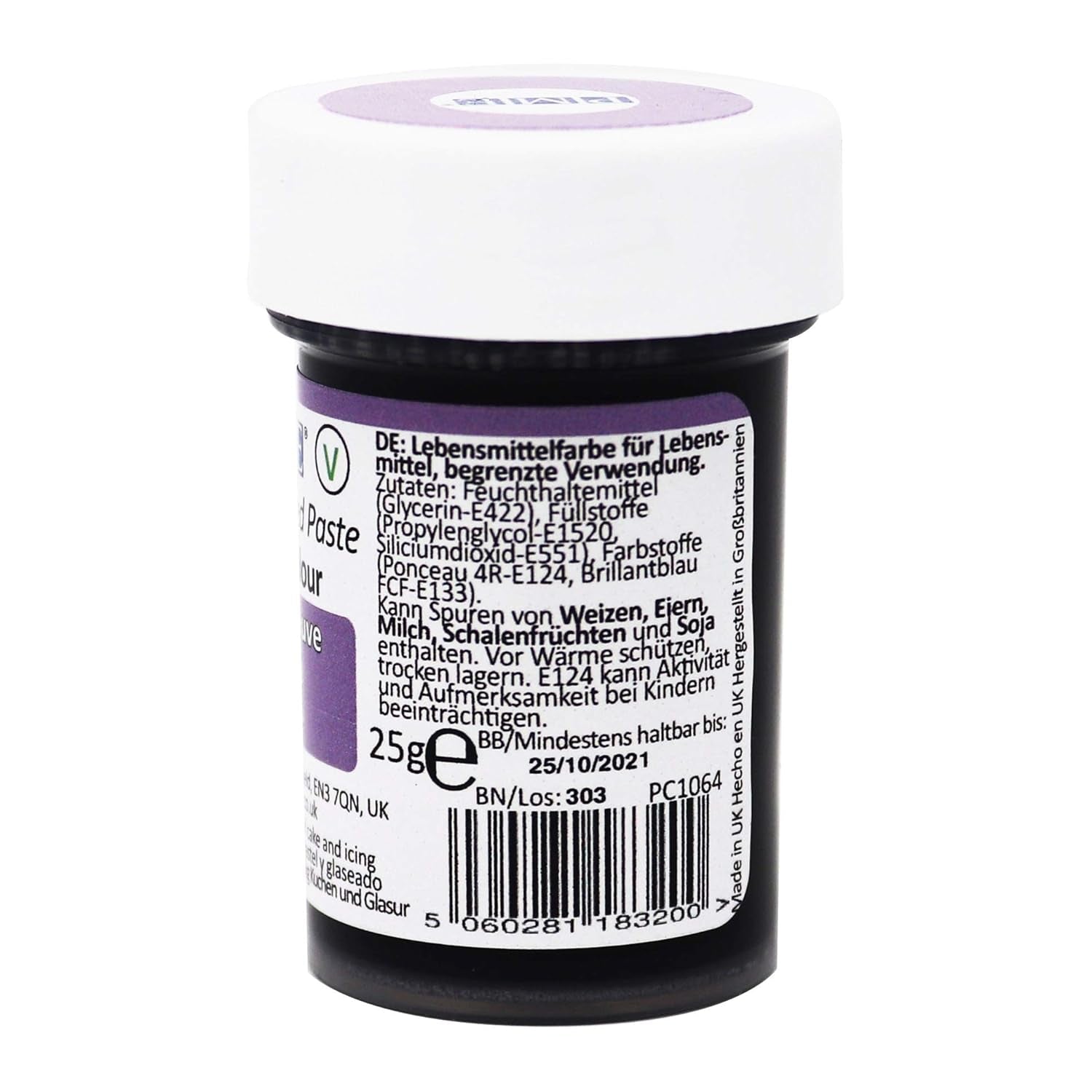 Pâte à pâtisserie - Violette (25g)