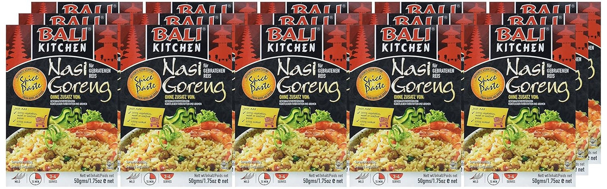 Nasi Goreng, paquet de 15 (paquet de 15 x 50 g)
