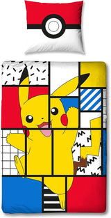 Linge de lit ados et enfants, Pikachu, 100% coton Linge de lit - enfant Naty Shop Default Title