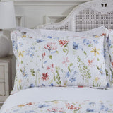 Emma Barclay Spring Meadow Ensemble de couvre-lit matelassé floral Spring Meadow Couvre-lit pour lit double Multi, Polyester Emma Barclay Lits et couvertures