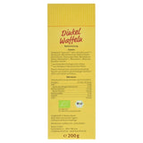 Demeter Bauck Hof Bio Dinkel Wafflen, 200 G Mélange pour la pâtisserie et la cuisine Naty Shop