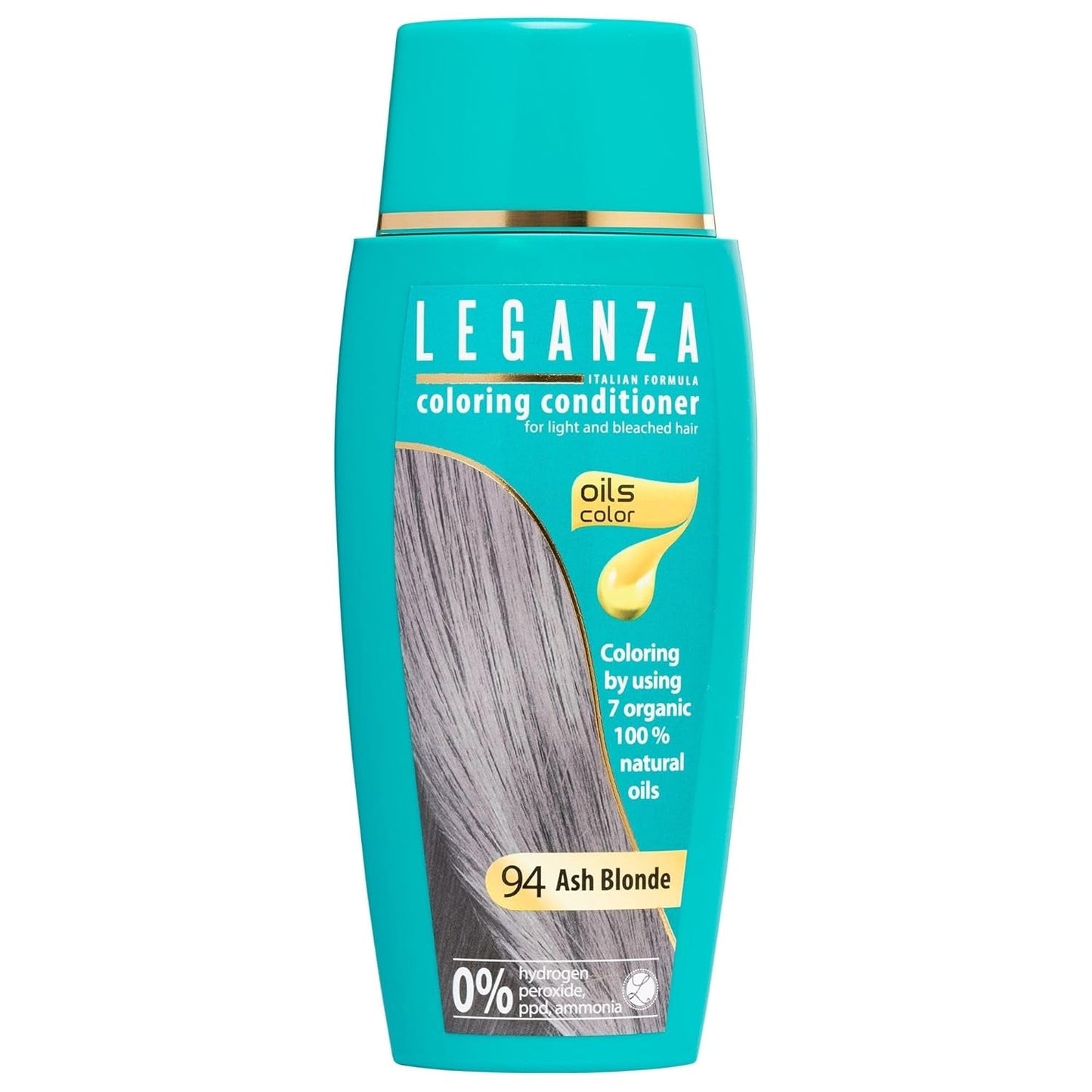 Leganza Baume Naturel Teinture Capillaire Couleur 71 Café Latte | Teinture capillaire sans ammoniaque | Enrichi de 7 huiles naturelles | 150 ml Naty Shop teinture capillaire 94 blond cendré