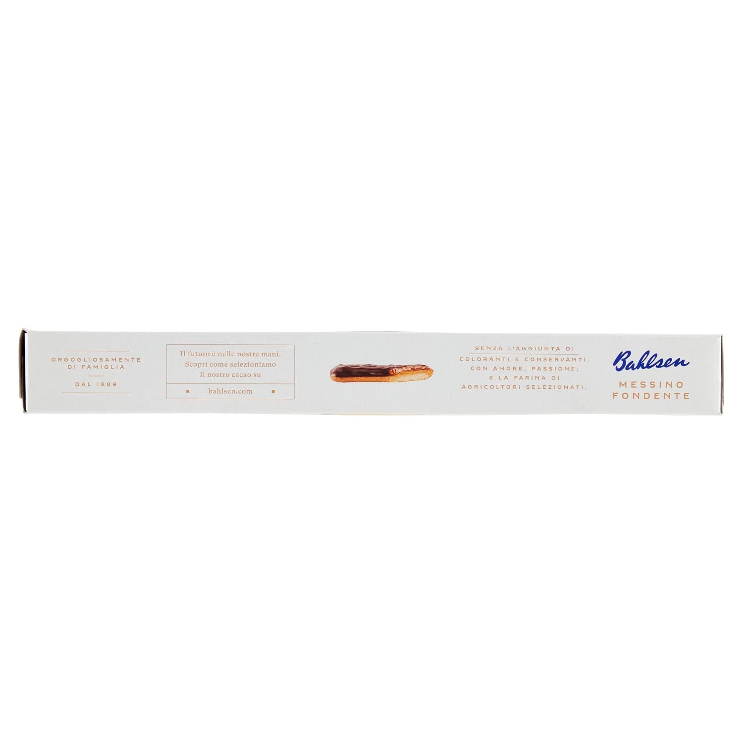 Bahlsen Messino Edelherb - Pack de 4 - Pâte moelleuse fourrée au chocolat et à l'orange Edelherb (1 x 125g)