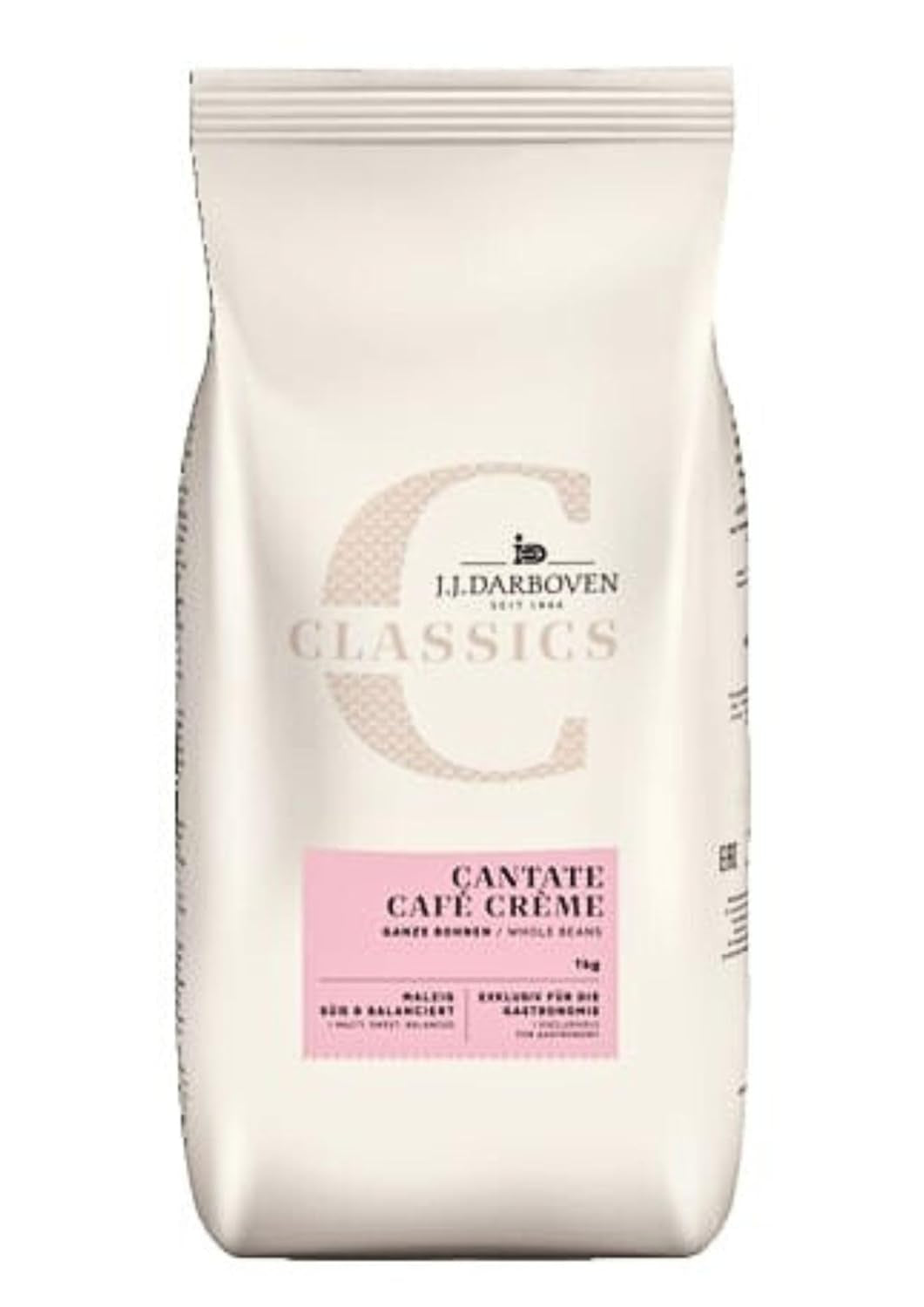 Idea Kaffee Cantate 6 x 1Kg Café Crème grains entiers