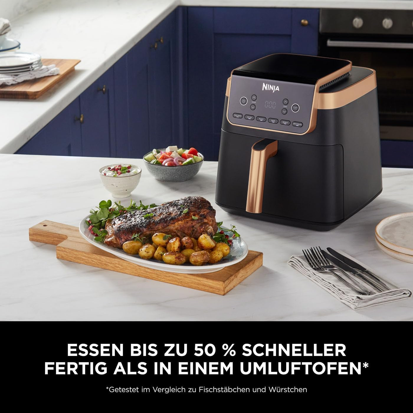 Friteuse à air Ninja MAX PRO AF180EUCP, 6,2 litres, sans huile Naty Shop Appliances
