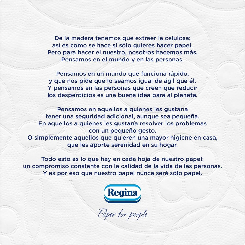 Papier toilette Regina Soft Bamboo, 40 rouleaux, 3 couches, 160 feuilles, douceur naturelle pour votre peau, papier toilette en fibre de bambou, emballage en papier, certificat Fsc