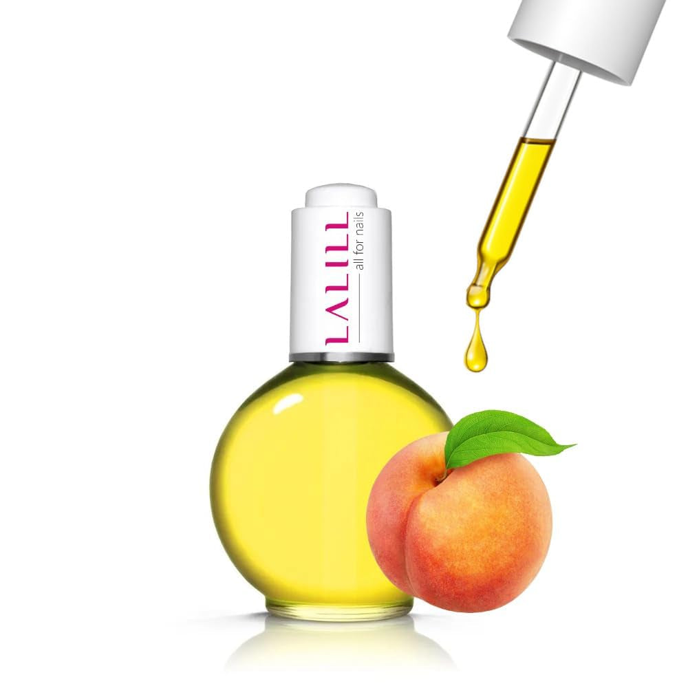 LALILL Nail Cuticle Oil 75Ml - Himbeere Nagelpflegeöl - Nagelöl Pflege Für Nägel Nagelhaut - SPA Maniküre Naildesign Hände - Vegan - Avec Pipette